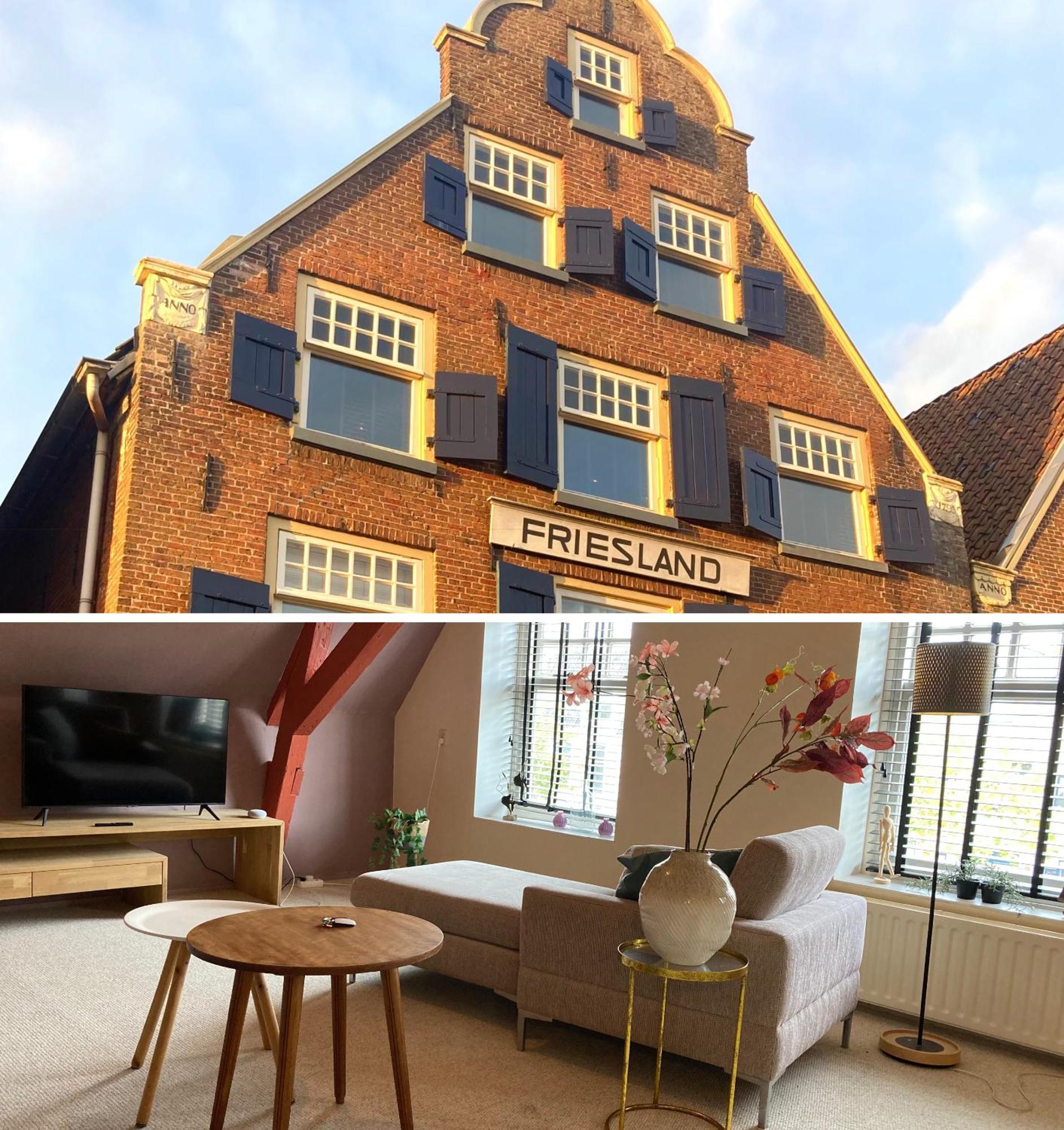 Elegant Appartement In Pakhuis Friesland Centrum Leeuwarden Zewnętrze zdjęcie