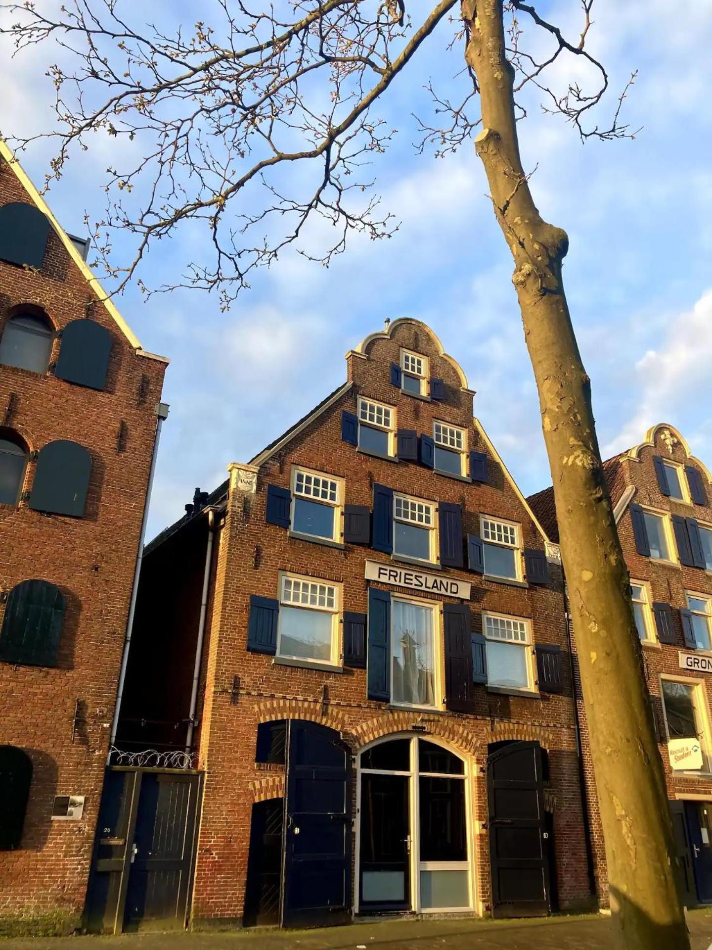 Elegant Appartement In Pakhuis Friesland Centrum Leeuwarden Zewnętrze zdjęcie